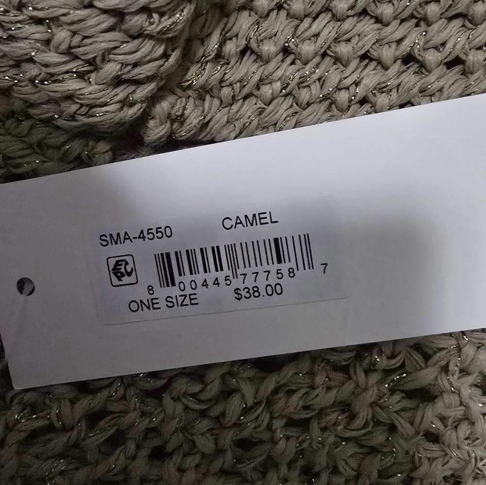 Steve Madden Crochet Bucket Hat _ Camel - Picture 4 of 4